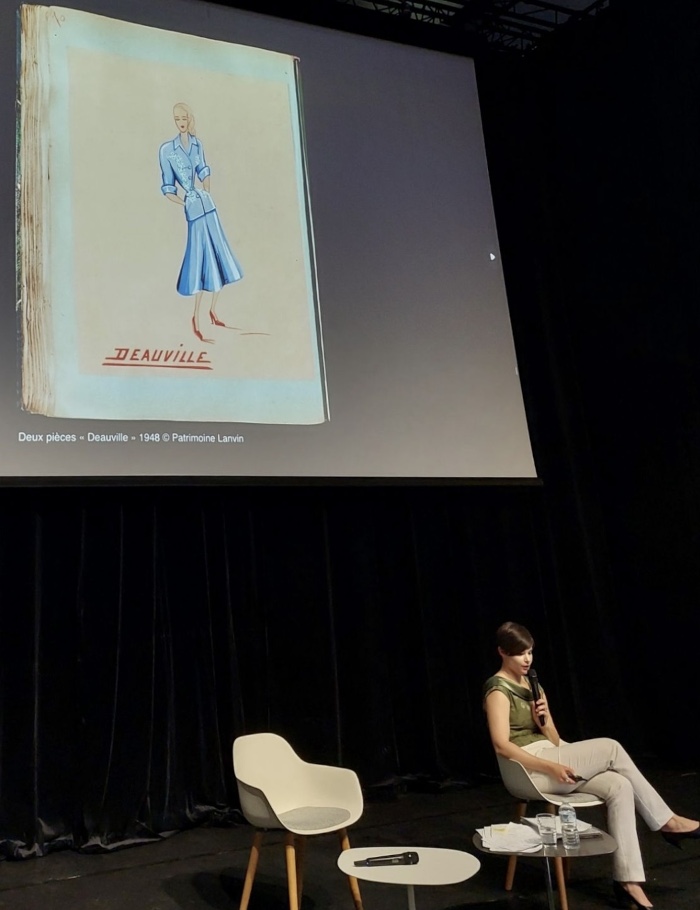 Laëtitia HEDDE présente le modèle Deauville Lanvin