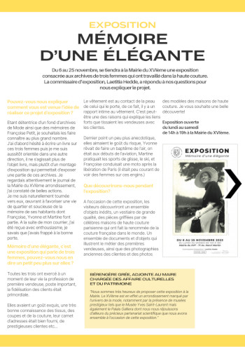 Miniature de l'article de la Mairie du 16ème